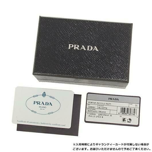 プラダ 三つ折り財布 ミニ財布 レディース PRADA 1MH021 QHH 詳細画像