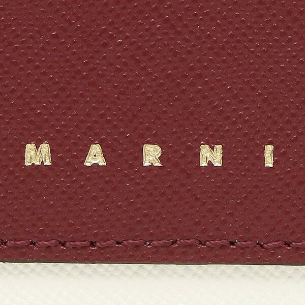 マルニ 二つ折り財布 トランク レディース MARNI PFMOQ09U23 LV520 詳細画像