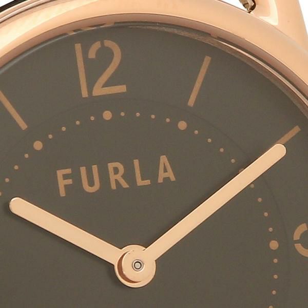フルラ 時計 レディース ニュー スリーク ラウンド33MM クォーツ ブラック ブラック FURLA WW00023 詳細画像