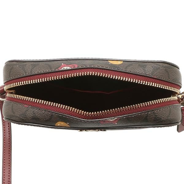 コーチ アウトレット ショルダーバッグ シグネチャー カメラバッグ ブラウン ブラック マルチ レディース COACH C6904 IMOSN 詳細画像