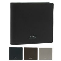 アーペーセー 二つ折り財布 メンズ APC A.P.C. PXAWV PXBJQ H63340