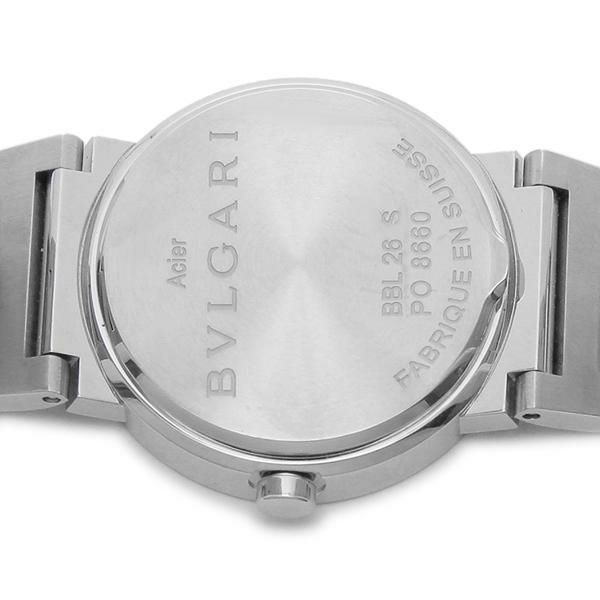ブルガリ 時計 レディース ブルガリブルガリ26mm クォーツ シルバー BVLGARI BB26BSS 12 詳細画像
