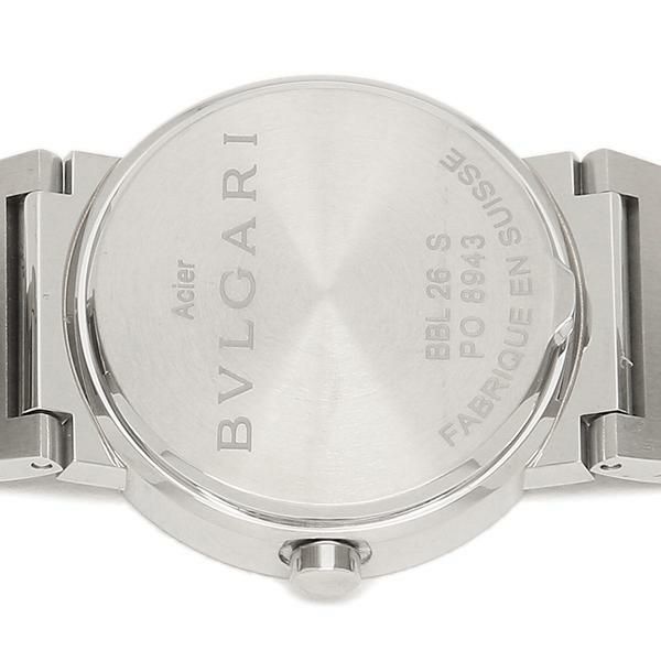 ブルガリ 時計 レディース ブルガリブルガリ26mm クォーツ ピンク BVLGARI BB26C2SSD JA 詳細画像