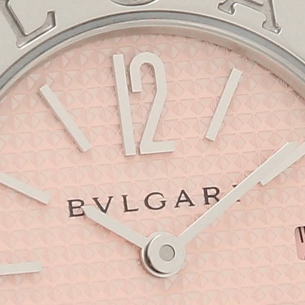 ブルガリ 時計 レディース ブルガリブルガリ26mm クォーツ ピンク BVLGARI BB26C2SSD JA 詳細画像