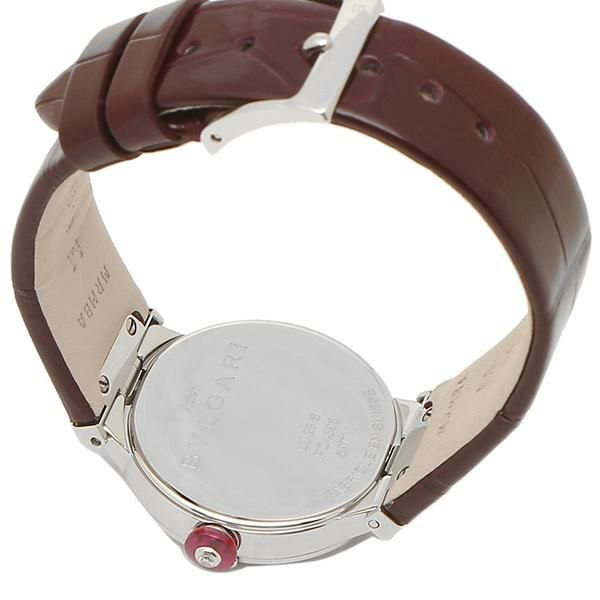 ブルガリ 時計 レディース ルチェア28mm クォーツ バイオレット BVLGARI LU28C7SLD 詳細画像