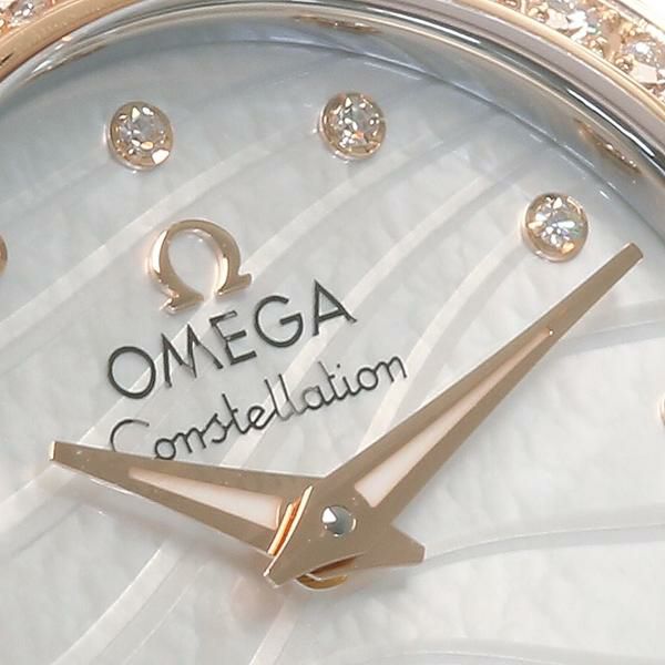 オメガ 時計 レディース コンステレーション24mm クォーツ ホワイト OMEGA 123.25.24.60.55.012 詳細画像