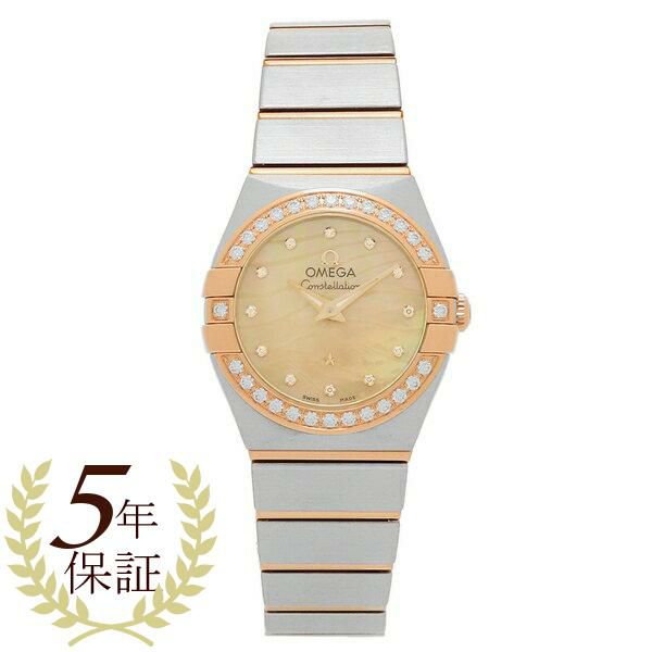 オメガ 時計 レディース コンステレーション24mm クォーツ レッド OMEGA 123.25.24.60.57.002
