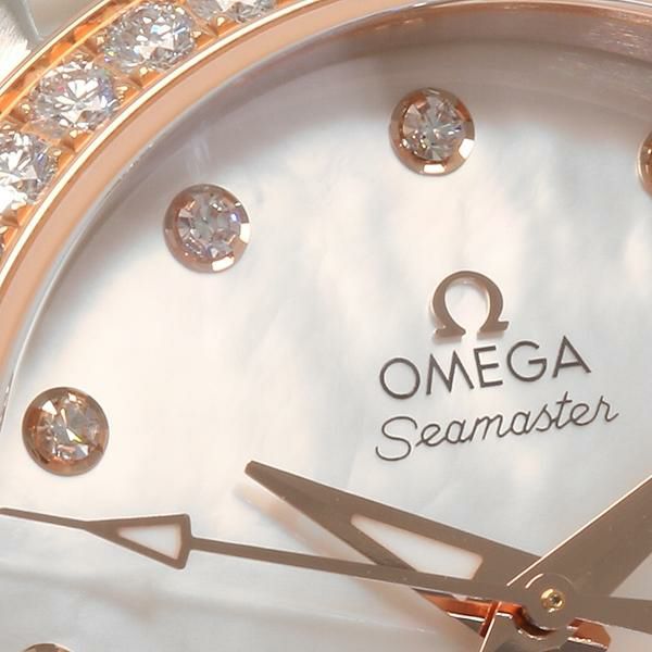 オメガ 時計 レディース シーマスターアクアテラ34mm コーアクシャル自動巻 ホワイト OMEGA 231.28.34.20.55.003 詳細画像