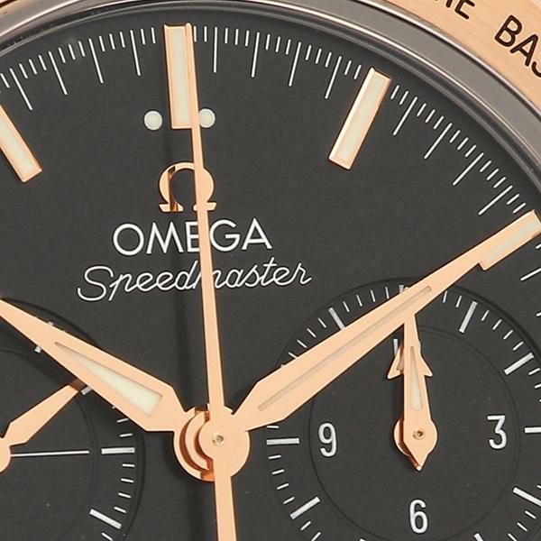 オメガ 時計 メンズ スピードマスター41.5mm コーアクシャル自動巻 ブラック OMEGA 331.20.42.51.01.002 詳細画像