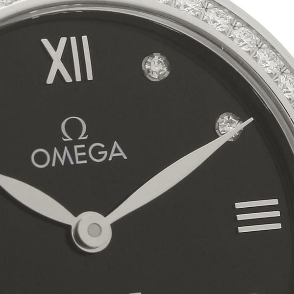 オメガ 時計 レディース デ・ヴィルデユードロップ27.4mm クォーツ ブラック OMEGA 424.18.27.60.51.001 詳細画像