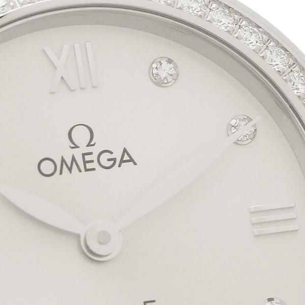 オメガ 時計 レディース デ・ヴィルデユードロップ27.4mm クォーツ シルバー OMEGA 424.18.27.60.52.001 詳細画像