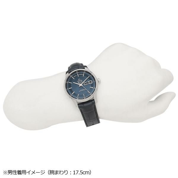 オメガ 時計 メンズ デ・ヴィル41mm コーアクシャル自動巻 ブルー OMEGA 433.33.41.22.03.001 詳細画像