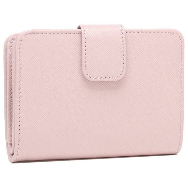 プラダ 二つ折り財布 サフィアーノメタルオロ レディース PRADA 1ML018 QWA F0E18 詳細画像