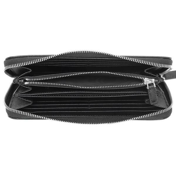 プラダ 長財布 サフィアーノ ブラック メンズ PRADA 2ML317 QHH F0002 詳細画像