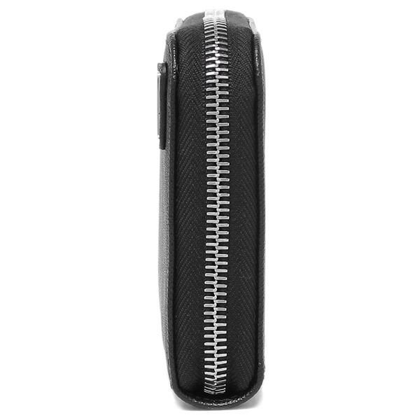 プラダ 長財布 サフィアーノ ブラック メンズ PRADA 2ML317 QHH F0002 詳細画像