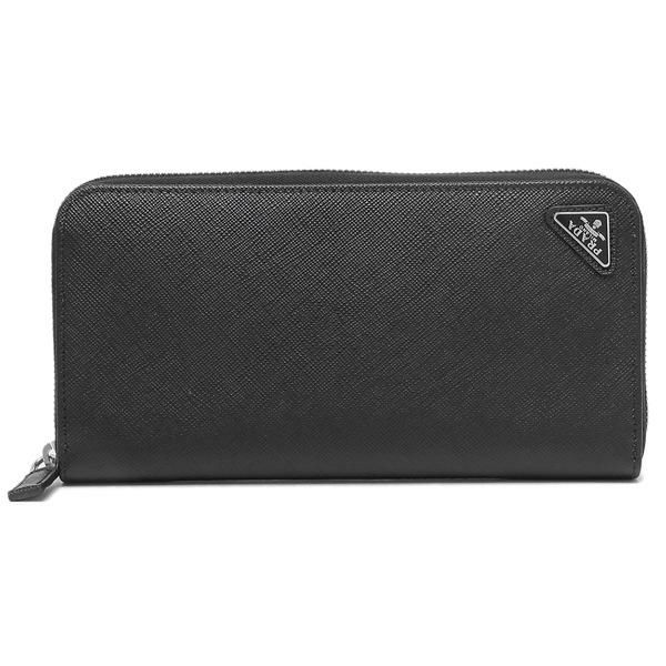 プラダ 長財布 サフィアーノ ブラック メンズ PRADA 2ML317 QHH F0002 詳細画像
