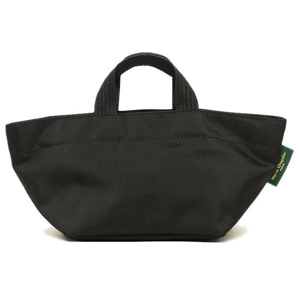 エルベシャプリエ バッグ Herve Chapelier 901N 09 09 BASIC NYLON BICOLOUR S トートバッグ NOIR/NOIR 詳細画像