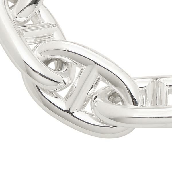 エルメス ブレスレット アクセサリー シェーヌダンクル バングル シルバー レディース HERMES H101994B 詳細画像