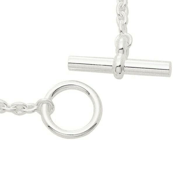 エルメス ブレスレット アクセサリー ファランドール シェーヌダンクル バングル シルバー レディース HERMES H104567B 詳細画像