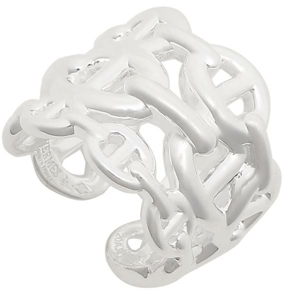 エルメス リング アクセサリー シェーヌダンクル 指輪 シルバー レディース HERMES H109506B