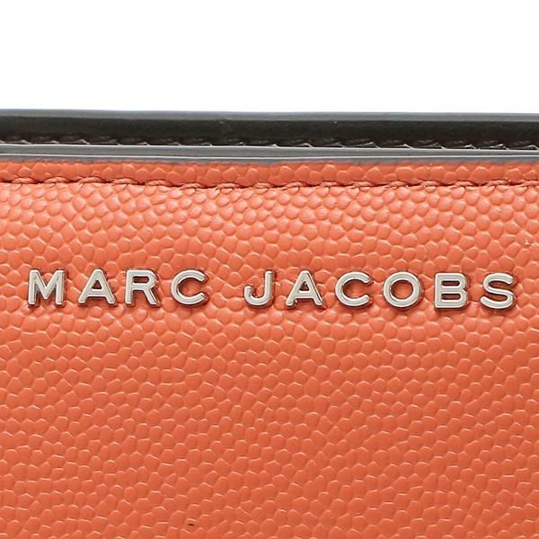 マークジェイコブス アウトレット 二つ折り財布 バイフォールド オレンジ レディース MARC JACOBS M0016993 806 詳細画像