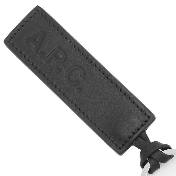 アーペーセー キーリング A.P.C. PORTE CLEFS ブラック メンズ レディース APC PXAWV H63108 詳細画像