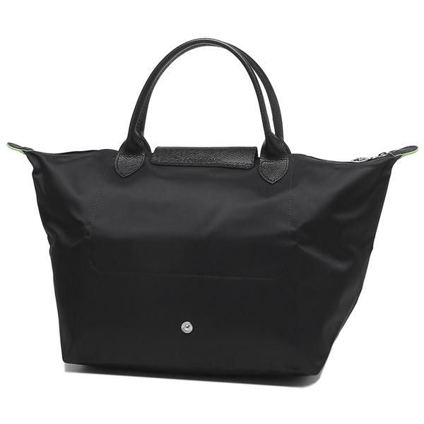 ロンシャン ハンドバッグ プリアージュ グリーン Mサイズ ブラック レディース LONGCHAMP L1623 919 001 詳細画像