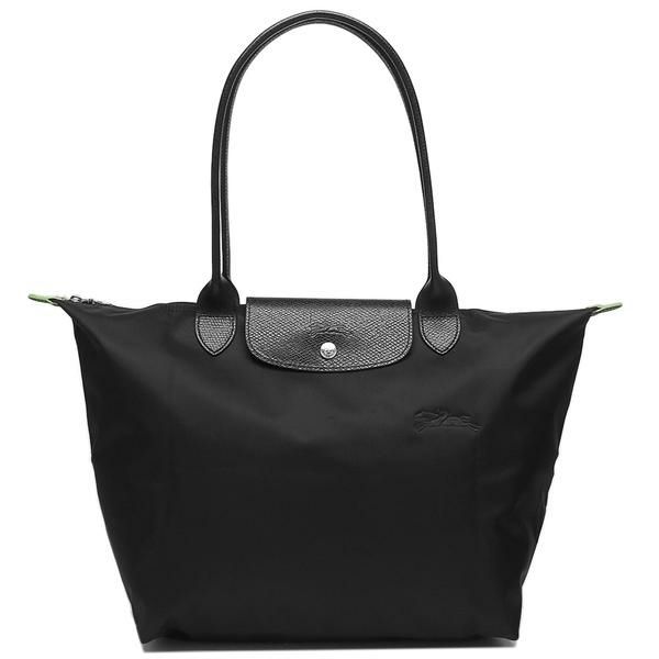 ロンシャン トートバッグ プリアージュ グリーン Lサイズ ブラック レディース LONGCHAMP L1899 919 001 A4対応 詳細画像