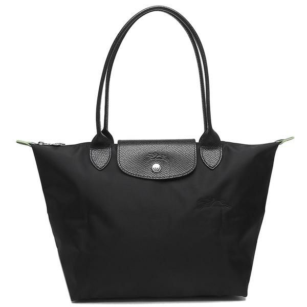 ロンシャン トートバッグ プリアージュ グリーン Sサイズ ブラック レディース LONGCHAMP L2605 919 001 詳細画像