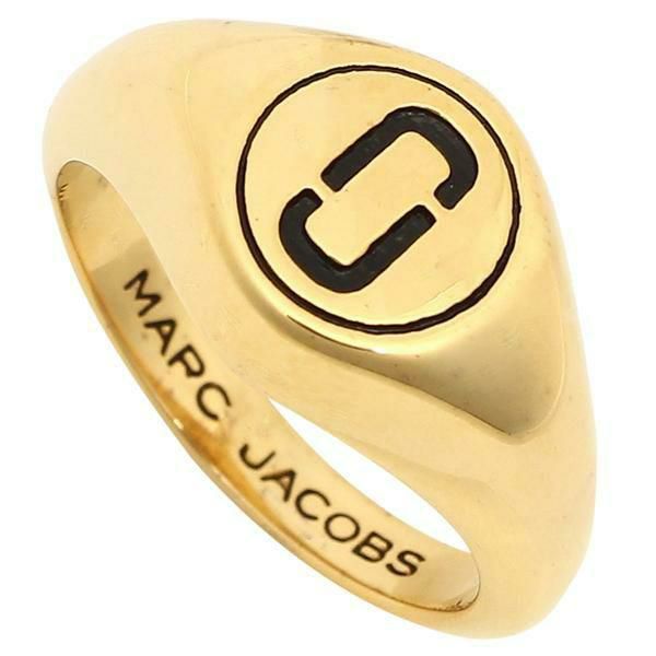 マークジェイコブス リング アクセサリー MARC JACOBS M0014908 710 DOUBLE J SIGNET RING レディース 指輪 GOLD 詳細画像