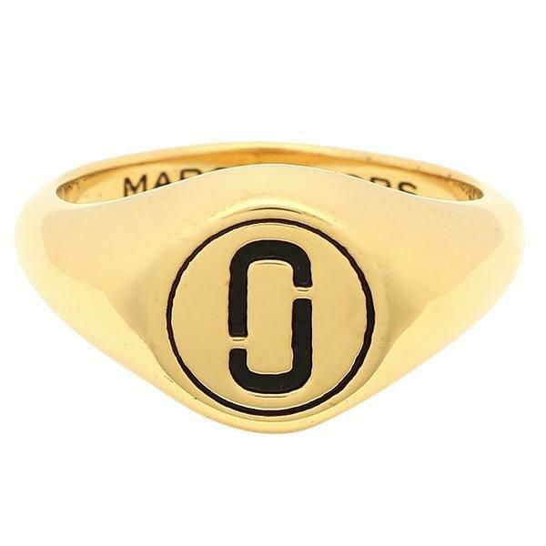 マークジェイコブス リング アクセサリー MARC JACOBS M0014908 710 DOUBLE J SIGNET RING レディース 指輪 GOLD 詳細画像