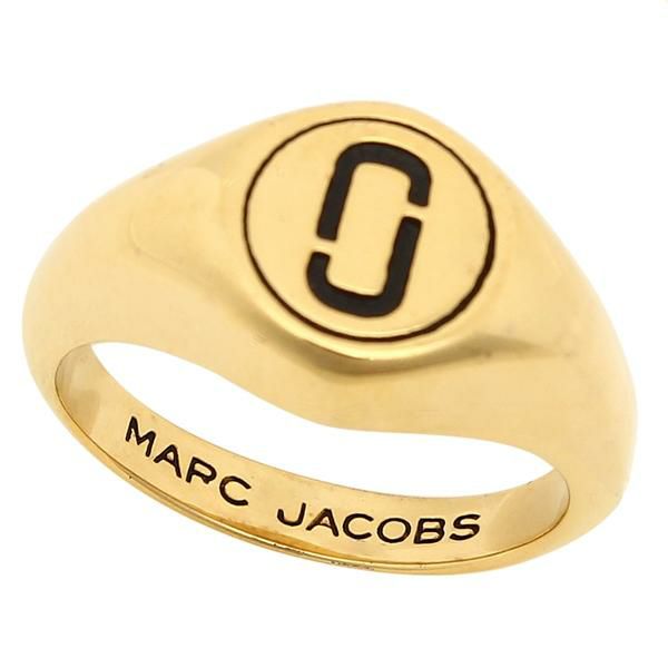 マークジェイコブス リング アクセサリー MARC JACOBS M0014908 710 DOUBLE J SIGNET RING レディース 指輪 GOLD 詳細画像