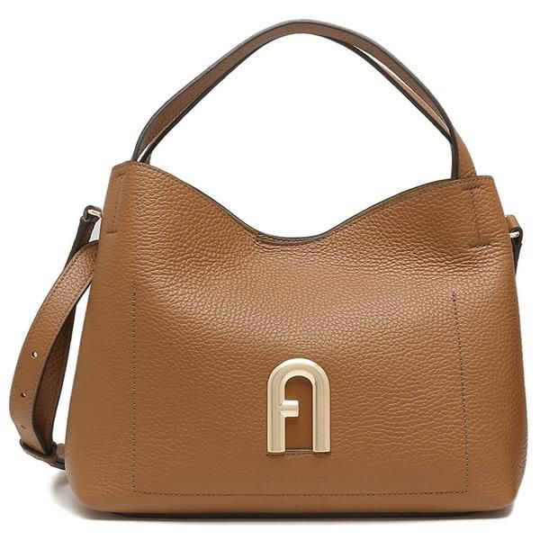 フルラ ハンドバッグ ショルダーバッグ プリムラ Sサイズ ホーボーバッグ ブラウン レディース FURLA WB00507 BX0041 03B00 詳細画像