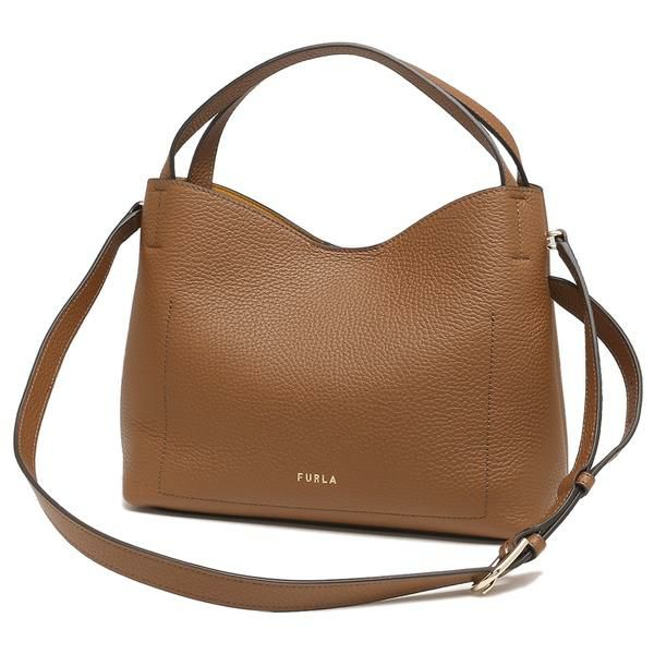 フルラ ハンドバッグ ショルダーバッグ プリムラ Sサイズ ホーボーバッグ ブラウン レディース FURLA WB00507 BX0041 03B00 詳細画像