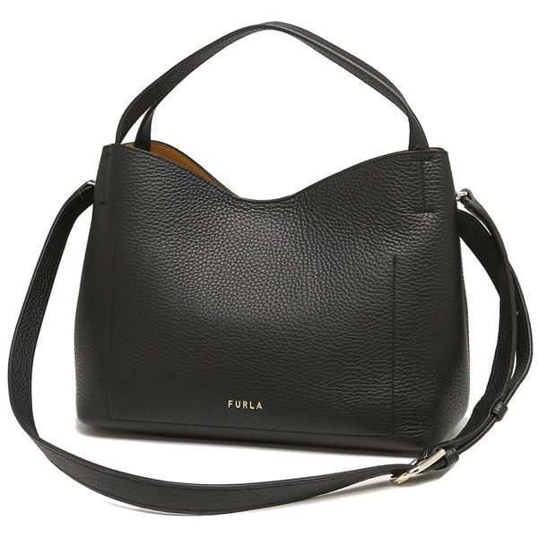 フルラ ハンドバッグ ショルダーバッグ プリムラ Sサイズ ホーボーバッグ ブラック レディース FURLA WB00507 BX0041 O6000 詳細画像