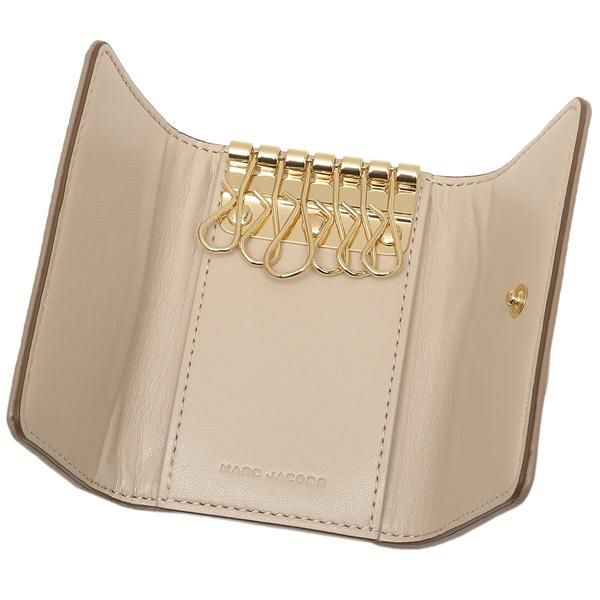 マークジェイコブス キーケース グラムショット ベージュ レディース MARC JACOBS S127L01FA21 269 詳細画像