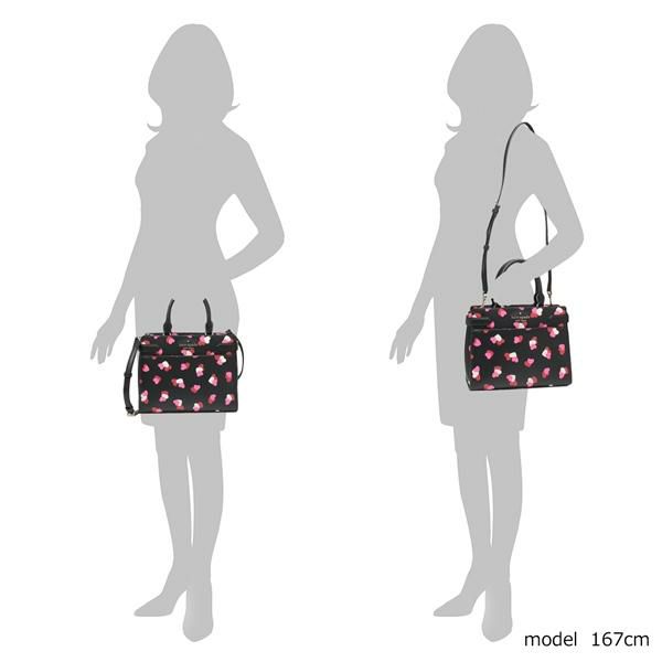 ケイトスペード アウトレット ハンドバッグ ショルダーバッグ ステイシー ブラックマルチ レディース KATE SPADE K6936 001 詳細画像
