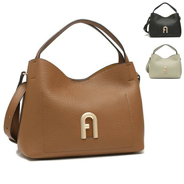 フルラ ハンドバッグ ショルダーバッグ プリムラ Sサイズ ホーボーバッグ レディース FURLA WB00507 (3)MARMO c(M7Y00) グレー