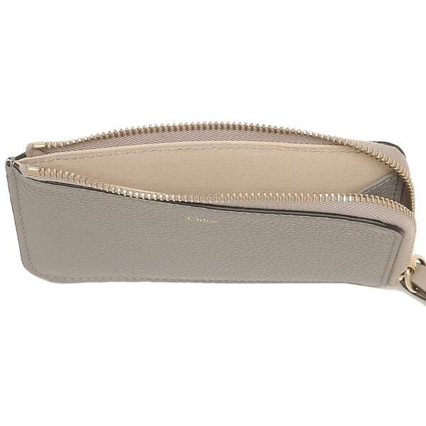 クロエ コインケース アルファベット グレー レディース CHLOE CHC21WP944F57 053 詳細画像