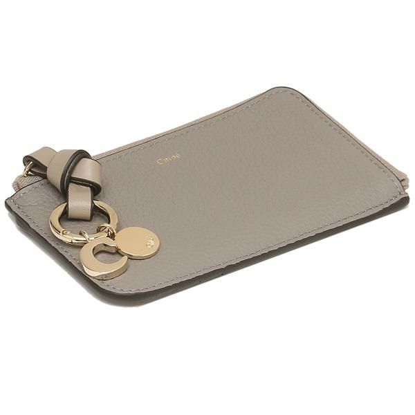 クロエ コインケース アルファベット グレー レディース CHLOE CHC21WP944F57 053 詳細画像