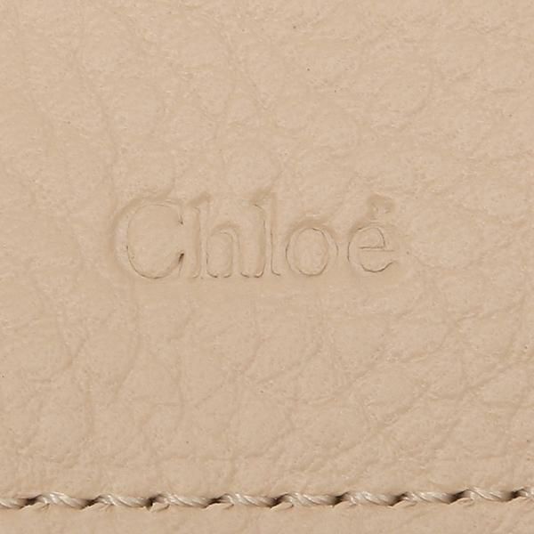 クロエ 三つ折り財布 アルファベット ミニ財布 ピンク レディース CHLOE CHC21WP945F57 6J5 詳細画像