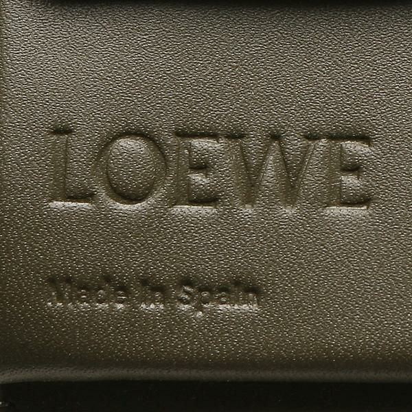 ロエベ 二つ折り財布 リピート アナグラム グリーン メンズ LOEWE C499501X01 4357 詳細画像