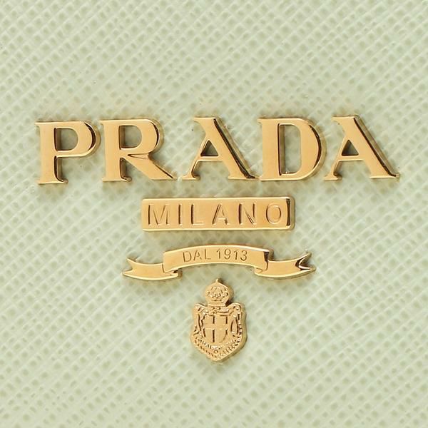 プラダ 長財布 サフィアーノ グリーン レディース PRADA 1MH132 QWA F0934 詳細画像