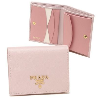 PRADA ♡＊* サフィアーノ リボン 折財布 | www.jarussi.com.br