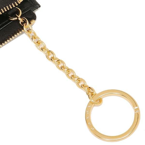 プラダ キーケース コインケース サフィアーノトライアングルロゴ ブラック レディース PRADA 1PP122 QHH F0002 詳細画像