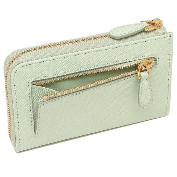 プラダ キーケース コインケース サフィアーノ グリーン レディース PRADA 1PP122 QWA F0934 詳細画像