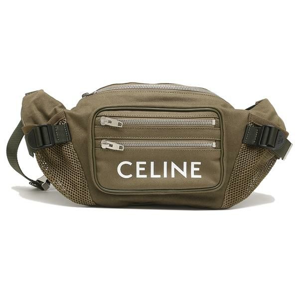 セリーヌ ボディバッグ トレッキングベルトバッグ Lサイズ グリーン メンズ CELINE 198682DO8 15KH 詳細画像