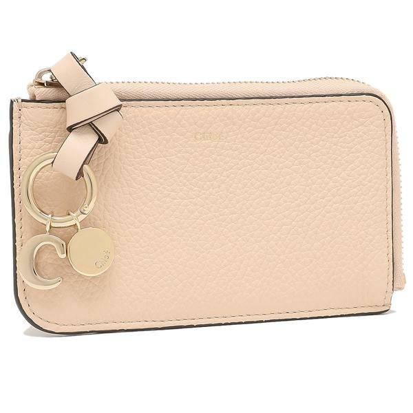 クロエ コインケース アルファベット フラグメントケース ピンク レディース CHLOE CHC21WP944F57 6J5