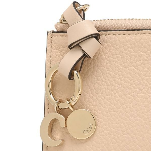 クロエ コインケース アルファベット フラグメントケース ピンク レディース CHLOE CHC21WP944F57 6J5 詳細画像