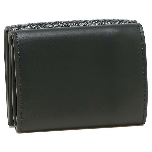 フェンディ 三つ折り財布 FFロゴ ミニ財布 ブラック メンズ FENDI 7M0280 AGLP F0L6B 詳細画像